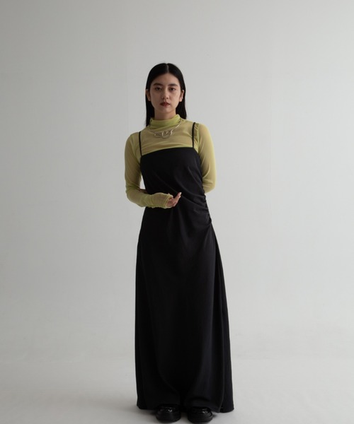 Uenui(ウニュイ)の「seethrough tops(Tシャツ/カットソー・レディース・ホワイト/イエロー/ブラック・FREE)」の12枚目の写真
