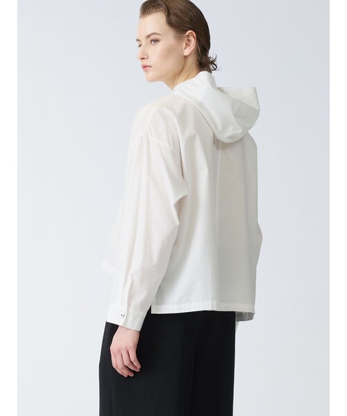 1回着mizuiroindミズイロインドフード付きワイドショートプルオーバー 楽天市場】mizuiro ind ミズイロインド コットン メッシュ