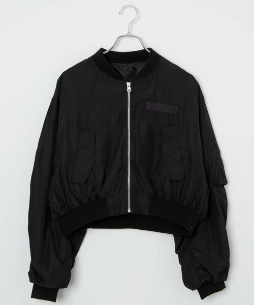 WEGO(ウィゴー)の「WEGO/ショートMA-1(MA-1・レディース・ブラック/カーキ・FREE)」の13枚目の写真