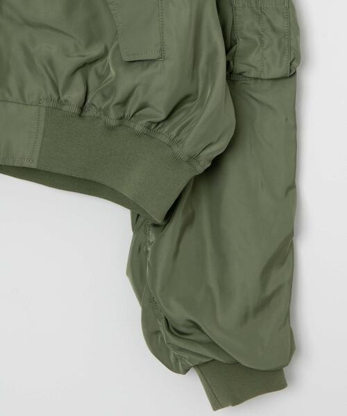 WEGO(ウィゴー)の「WEGO/ショートMA-1(MA-1・レディース・ブラック/カーキ・FREE)」の19枚目の写真