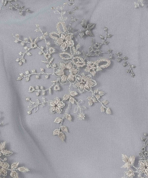 mysty woman（ミスティウーマン）の「フローラル刺繍ロングスリーブブラウス　105080（シャツ/ブラウス・レディース・モカ/ブルー系その他/アイボリー/ピンクベージュ・FREE）」の14枚目の写真