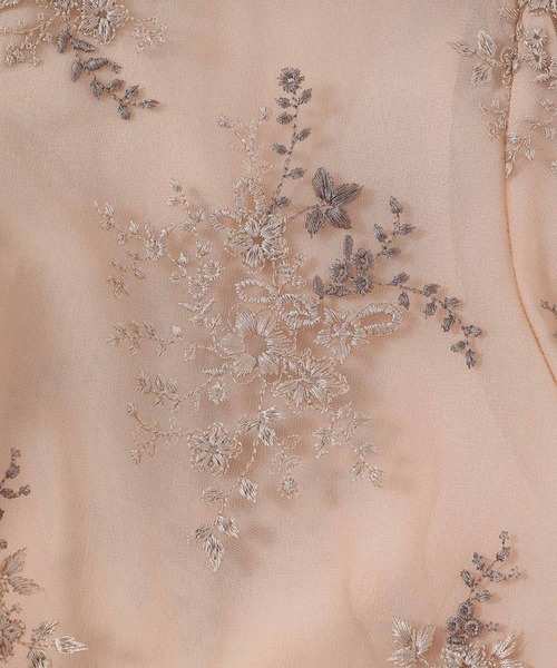 mysty woman（ミスティウーマン）の「フローラル刺繍ロングスリーブブラウス　105080（シャツ/ブラウス・レディース・モカ/ブルー系その他/アイボリー/ピンクベージュ・FREE）」の15枚目の写真