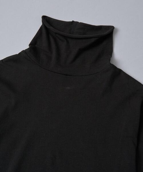coen（コーエン）の「袖チュールタートルネックカットソー（Tシャツ/カットソー・レディース・ブラック/オフホワイト・M/L）」の22枚目の写真