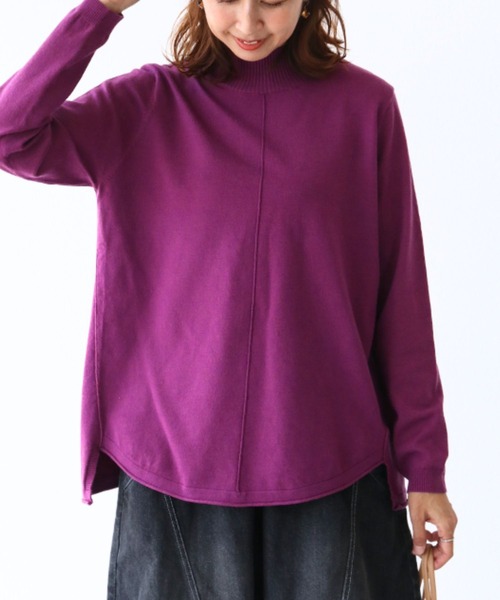 買い物上手さんが買う カラバリニットトップス（ニット/セーター）｜sanpo kuschel（サンポクシェル）