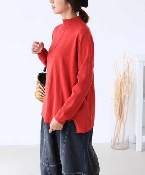 買い物上手さんが買う カラバリニットトップス（ニット/セーター）｜sanpo kuschel（サンポクシェル）