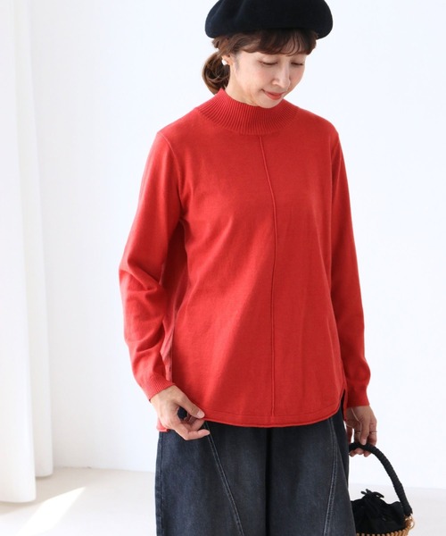 買い物上手さんが買う カラバリニットトップス（ニット/セーター）｜sanpo kuschel（サンポクシェル）