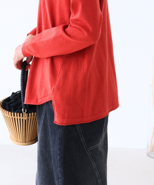 買い物上手さんが買う カラバリニットトップス（ニット/セーター）｜sanpo kuschel（サンポクシェル）