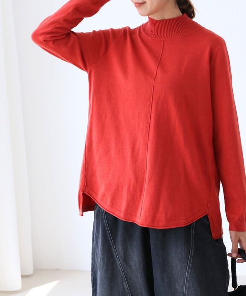 買い物上手さんが買う カラバリニットトップス（ニット/セーター）｜sanpo kuschel（サンポクシェル）