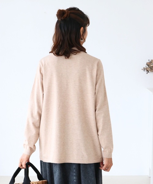買い物上手さんが買う カラバリニットトップス（ニット/セーター）｜sanpo kuschel（サンポクシェル）