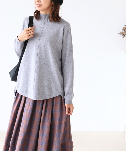 買い物上手さんが買う カラバリニットトップス（ニット/セーター）｜sanpo kuschel（サンポクシェル）