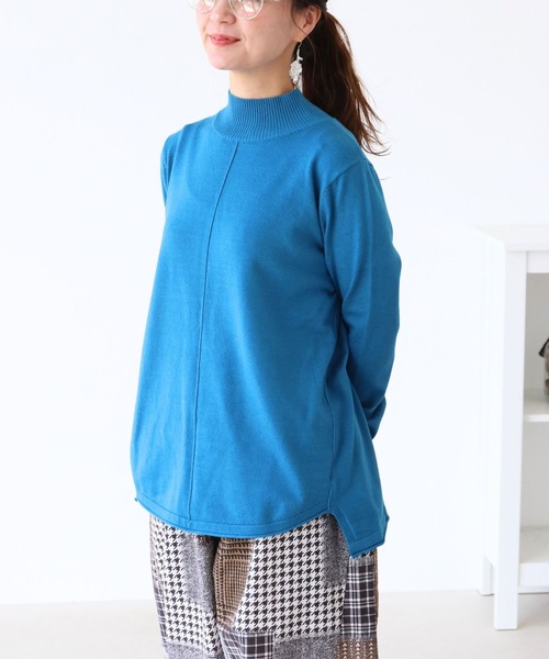 買い物上手さんが買う カラバリニットトップス（ニット/セーター）｜sanpo kuschel（サンポクシェル）