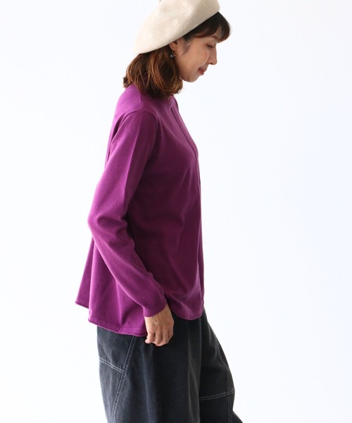 買い物上手さんが買う カラバリニットトップス（ニット/セーター）｜sanpo kuschel（サンポクシェル）