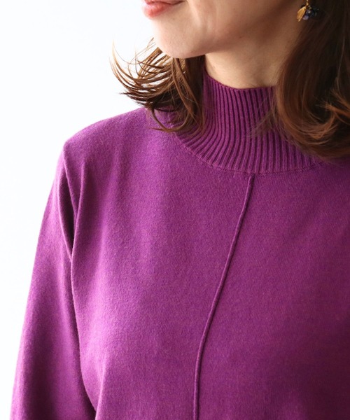 買い物上手さんが買う カラバリニットトップス（ニット/セーター）｜sanpo kuschel（サンポクシェル）