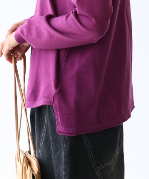 買い物上手さんが買う カラバリニットトップス（ニット/セーター）｜sanpo kuschel（サンポクシェル）