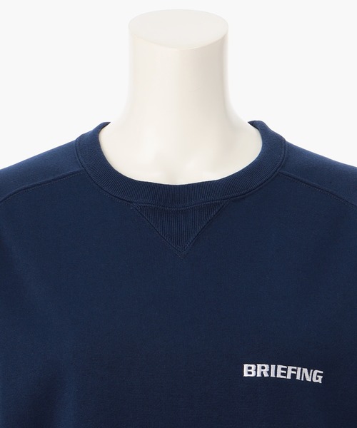 BRIEFING GOLFネイビー スウェット レディースM BRIEFING