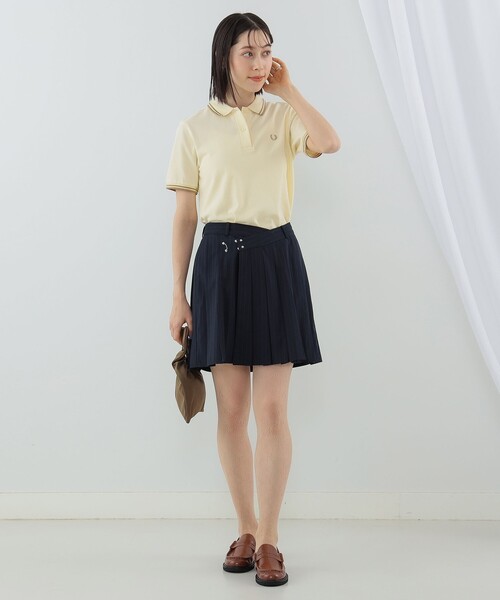 Ray BEAMS(レイビームス)の「Ray BEAMS / ピンストライプ プリーツ ミニ スカート(スカート・レディース・グレー/ネイビー・0/1)」の20枚目の写真