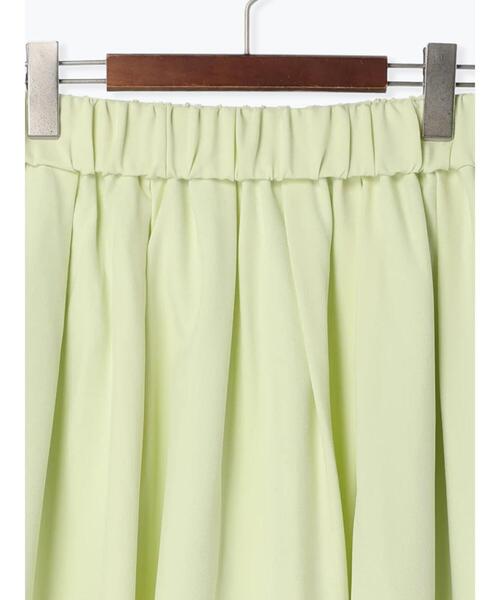 Te chichi（テチチ）の「ツイルタックギャザースカート（スカート・レディース・イエロー/ネイビー/ブルー・F）」の22枚目の写真