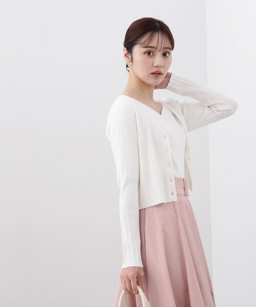 PROPORTION BODY DRESSING(プロポーションボディドレッシング)の「アンサンブルニットセット / 1214170212(ニット/セーター・レディース・ブラック/ホワイト系その他/ブルー・SMALL/MEDIUM)」の15枚目の写真