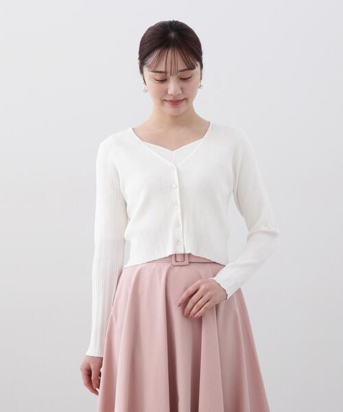 PROPORTION BODY DRESSING(プロポーションボディドレッシング)の「アンサンブルニットセット / 1214170212(ニット/セーター・レディース・ブラック/ホワイト系その他/ブルー・SMALL/MEDIUM)」の19枚目の写真