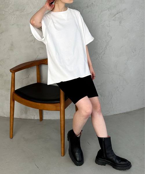 カットリブバイカーパンツ（その他パンツ）｜feepur