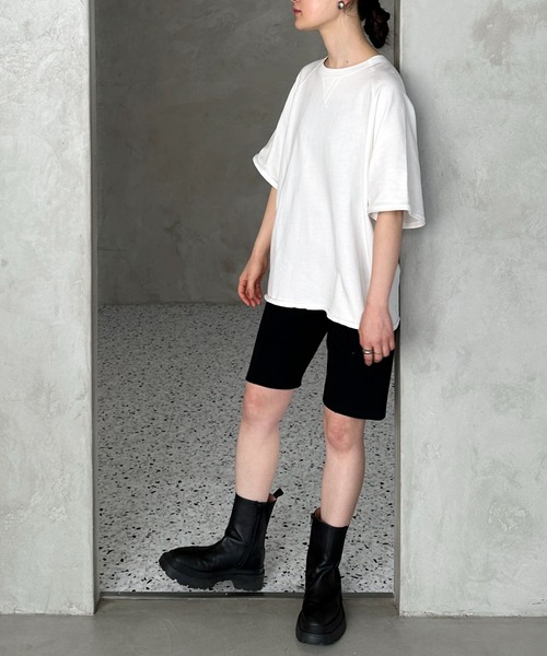 カットリブバイカーパンツ（その他パンツ）｜feepur（フェピュール）の