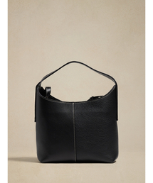 ✴︎バナナリパブリック✴︎美品✴︎レザーハンドバッグ✴︎ブラック✴︎スクエアハンドル✴︎ バナナリパブリック 黒 レザートートバッグ - メルカリ