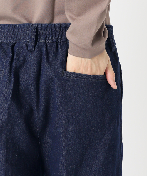 417 EDIFICE（フォーワンセブンエディフィス）の「デニム 2タック イージーパンツ（デニムパンツ・メンズ・ブラック/ホワイト/ブラウン/ブルー・SMALL/MEDIUM/LARGE）」の14枚目の写真