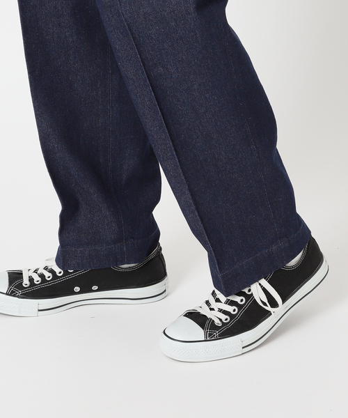 417 EDIFICE（フォーワンセブンエディフィス）の「デニム 2タック イージーパンツ（デニムパンツ・メンズ・ブラック/ホワイト/ブラウン/ブルー・SMALL/MEDIUM/LARGE）」の20枚目の写真