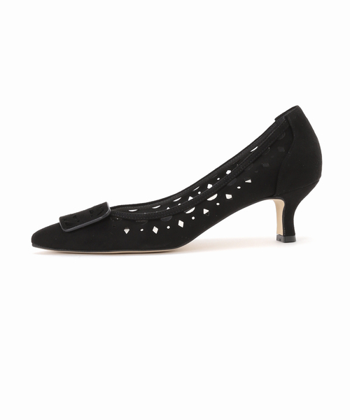 LE TALON（ルタロン）の「5.5cmカットワークオーナメントパンプス（パンプス・レディース・ブラック/アイボリー/ブロンズ・22cm/22.5cm/23cm/23.5cm/24cm/24.5cm/25cm）」の19枚目の写真