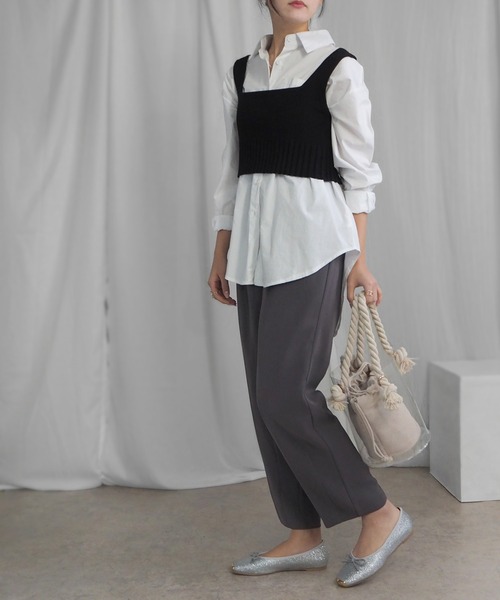 minia(ミニア)の「ロープクリアバケツバッグ(ハンドバッグ・レディース・ブラウン/グレー/クリア・FREE)」の5枚目の写真