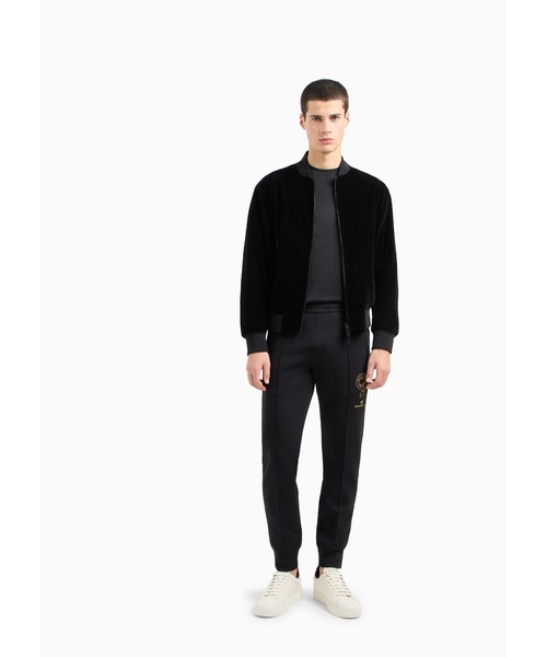 EMPORIO ARMANI（エンポリオアルマーニ）の「【エンポリオ アルマーニ】ASV 春節 トップス リヨセル混紡ジャージー ドラゴン刺繍（Tシャツ/カットソー・メンズ・ブラック・LARGE/MEDIUM/SMALL/X-LARGE/X-SMALL）」の3枚目の写真