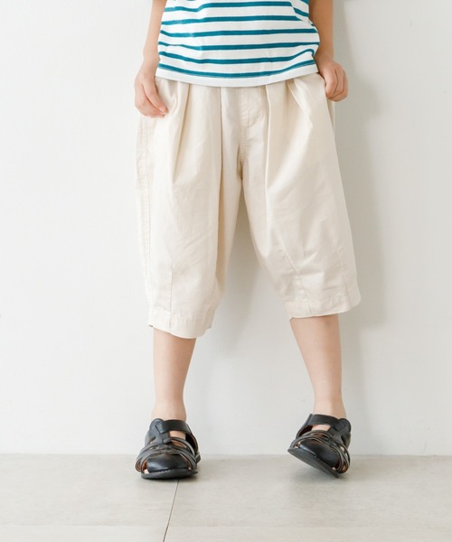 MAKE YOUR DAY(メイクユアデイ)の「6分丈バルーンパンツ■80~140cm(その他パンツ・キッズ・アイボリー/チャコールグレー/オリーブ/ベージュ・140/130/80/120/110/100/90)」の18枚目の写真