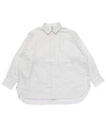 Pitta Re:)（ピッタリ）の「【Pitta Re:)】ふわっとガーゼシャツ BIGシルエット 長袖 綿100% レディース カジュアルシャツ（シャツ/ブラウス）」