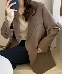 Achic | ルーズスタイルテーラードジャケット(テーラードジャケット)