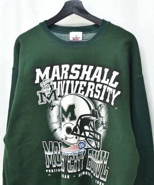 ヴィンテージ古着】90's MARSHALL UNIVERSITY ''DEAD STOCK