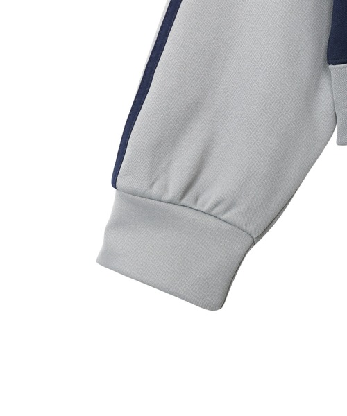 セール】配色 ラグラン ショート丈 ダブルジップ トラックジャケット