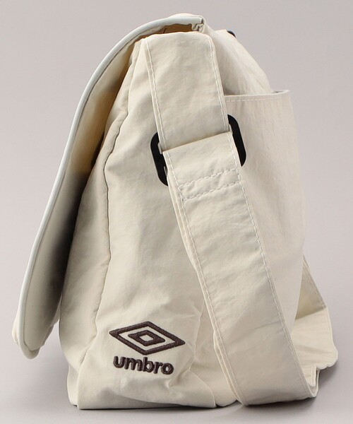 FREAK'S STORE(フリークスストア)の「UMBRO × FREAK'S STORE/アンブロ 別注 ショルダースクエアバッグ(メッセンジャーバッグ・レディース・ブラック/ナチュラル・ONE SIZE)」の10枚目の写真