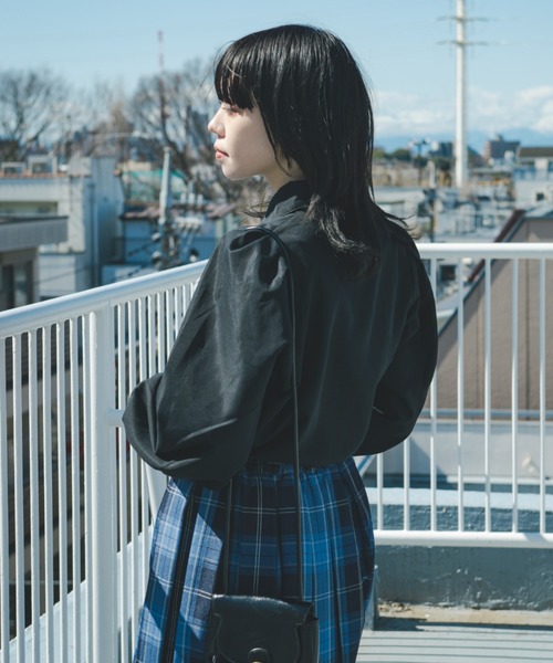 kutir(クティール)の「【クティールとレトロ】スカーフ付きブラウス(シャツ/ブラウス・レディース・アイボリー/ブラック/ブルー/ネイビー・FREE)」の20枚目の写真