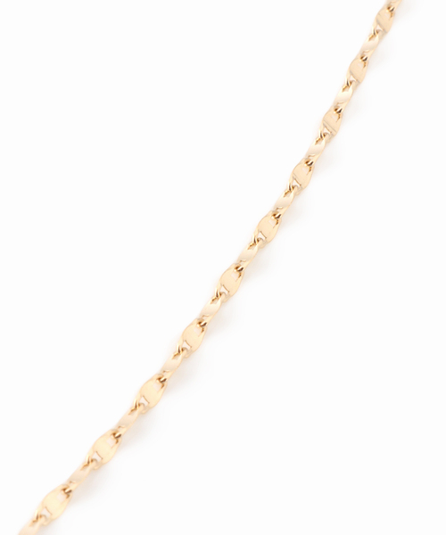 マリーナチェーン9cmピアスキャッチ K10（チャーム）｜Lilas（リラ）の