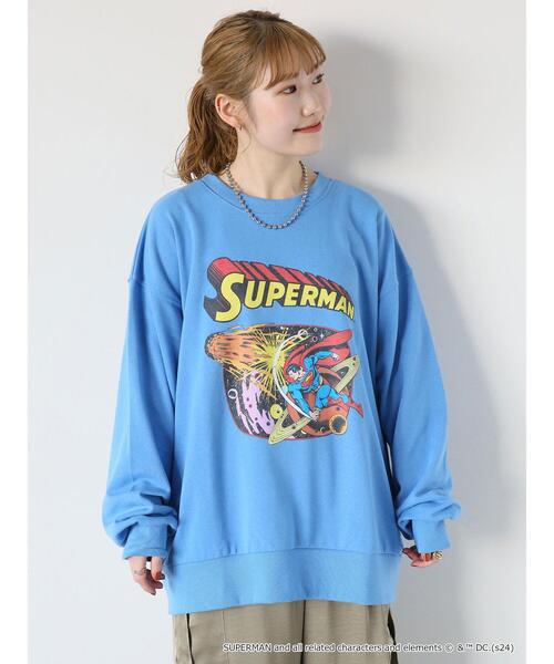 ehka sopo(エヘカソポ)の「【WarnerBros.】プリントスウェット(Tシャツ/カットソー・レディース・グリーン/ピンク/サックスブルー/ブラック/オフホワイト・F)」の18枚目の写真