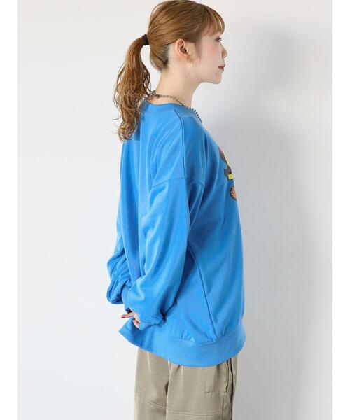 ehka sopo(エヘカソポ)の「【WarnerBros.】プリントスウェット(Tシャツ/カットソー・レディース・グリーン/ピンク/サックスブルー/ブラック/オフホワイト・F)」の19枚目の写真