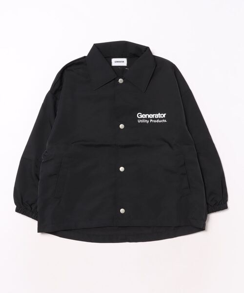 GENERATOR(ジェネレーター)の「GENERATOR/ジェネレーター コーチJK(ナイロンジャケット・キッズ・イエロー/グリーン/ブラック・M/L/XL)」の8枚目の写真