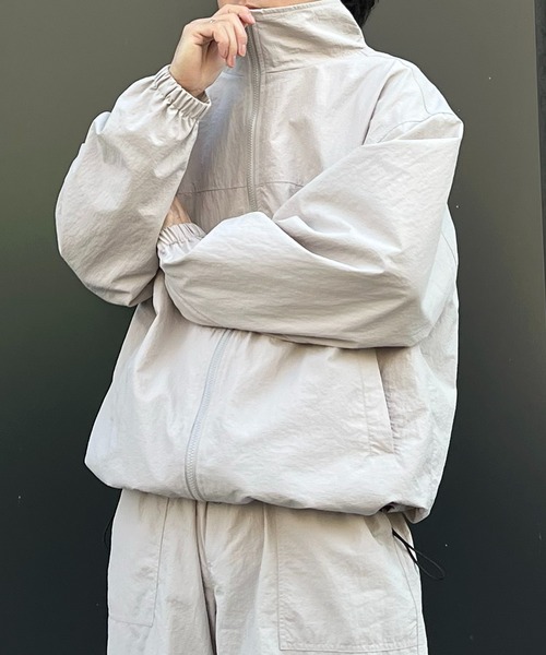 Confirm（コンファーム）の「【セットアップ対応】ゴープコア ドロスト ダブルジップブルゾン ナイロンジャケット【Confirm】（ナイロンジャケット・メンズ・ブラック/ライトグレー・M/L）」の14枚目の写真