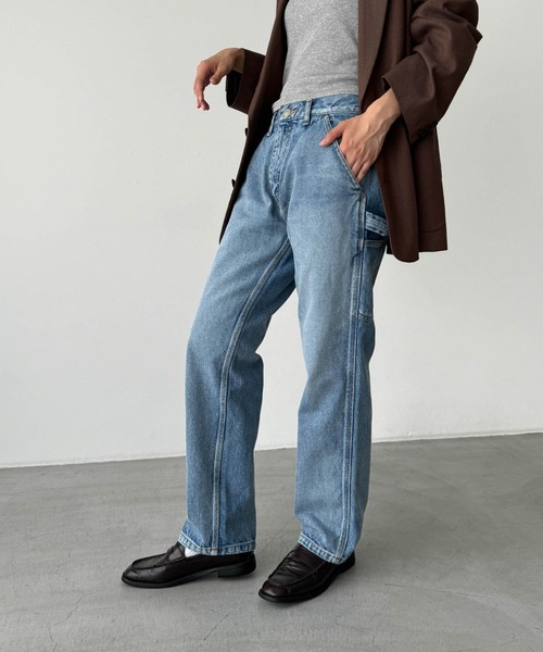 CANAL JEAN（キャナルジーン）の「YA-YA ペインターデニムパンツ
