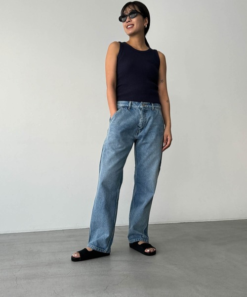 CANAL JEAN（キャナルジーン）の「YA-YA ペインターデニムパンツ