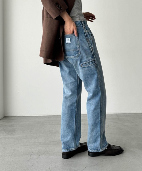 CANAL JEAN（キャナルジーン）の「YA-YA ペインターデニムパンツ
