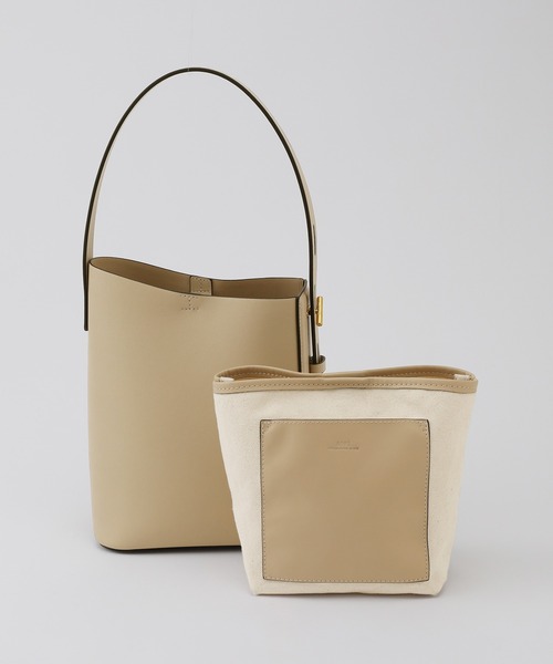 ROPE'（ロペ）の「Agnes Bag （アグネス バッグ）（ハンドバッグ・レディース・ベージュ/ブラック・FREE）」の14枚目の写真