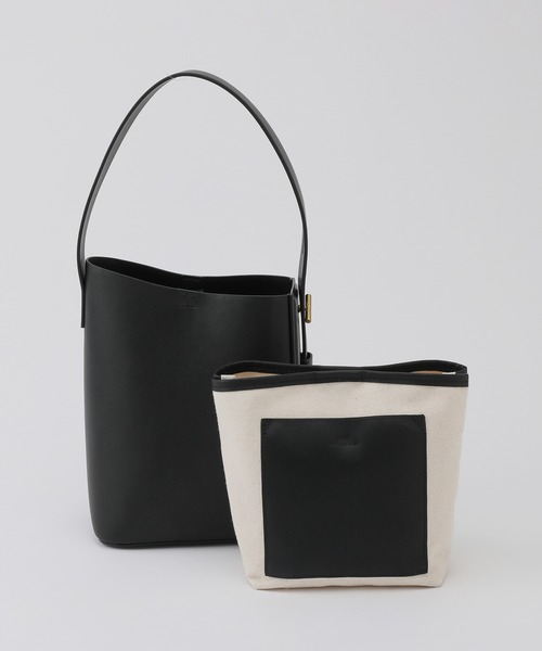 ROPE'（ロペ）の「Agnes Bag （アグネス バッグ）（ハンドバッグ・レディース・ベージュ/ブラック・FREE）」の15枚目の写真