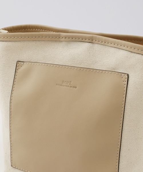 ROPE'（ロペ）の「Agnes Bag （アグネス バッグ）（ハンドバッグ・レディース・ベージュ/ブラック・FREE）」の19枚目の写真