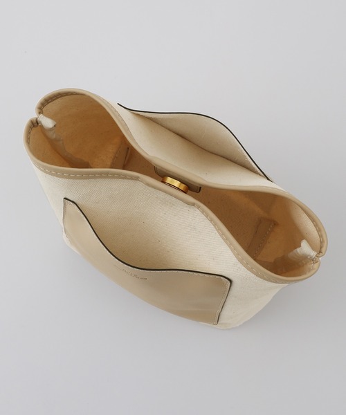 ROPE'（ロペ）の「Agnes Bag （アグネス バッグ）（ハンドバッグ・レディース・ベージュ/ブラック・FREE）」の21枚目の写真